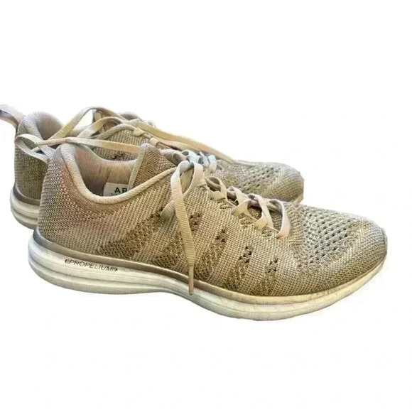 APL Athletic TechLoom Propulsion Labs Pro Womens Rose Gold Sneakers Size 8 - Picture 4 of 16